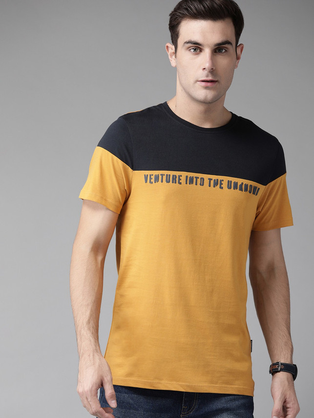 roadster yellow t shirt
