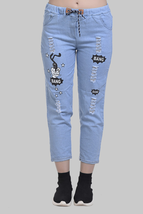 joggers jeans for womens flipkart