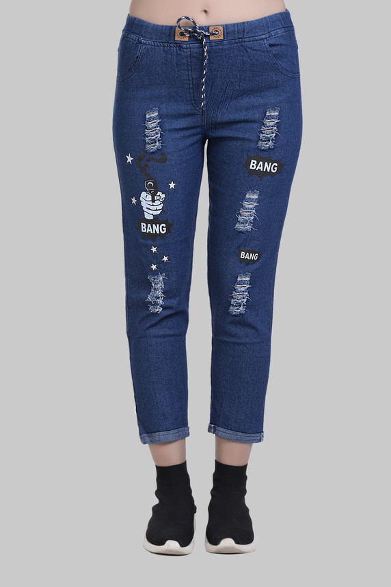 joggers jeans for womens flipkart