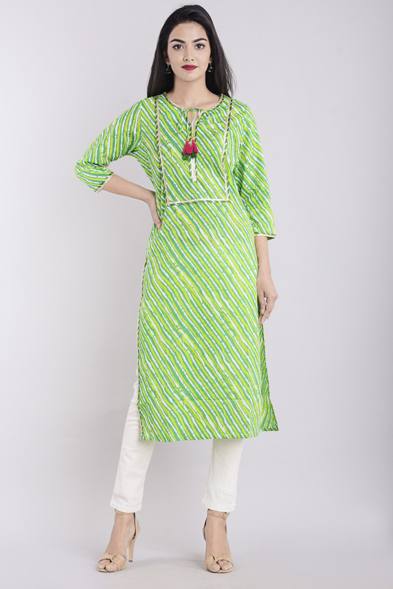 leheriya kurta