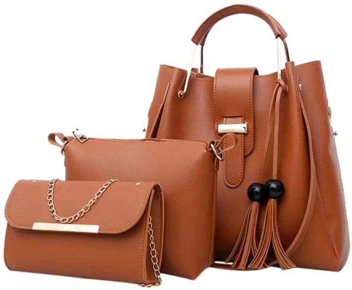 tan shoulder handbags