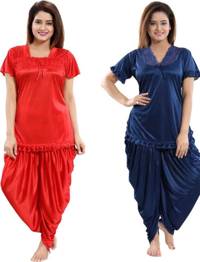 nighty dress on flipkart