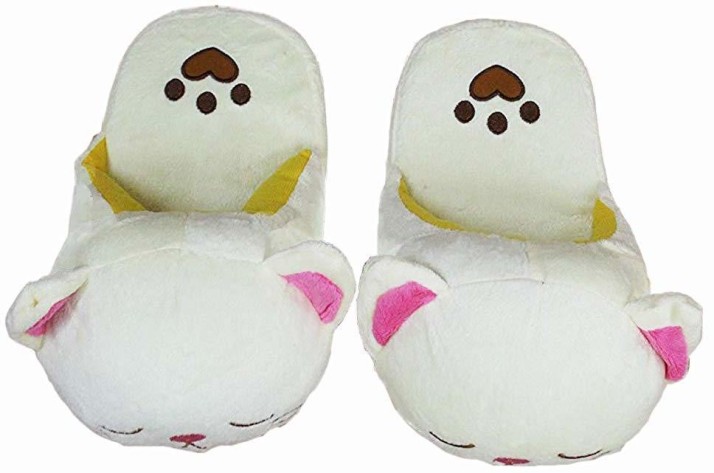 plush slippers flipkart