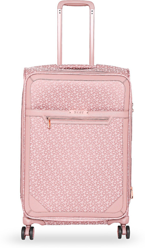 pink dkny suitcase
