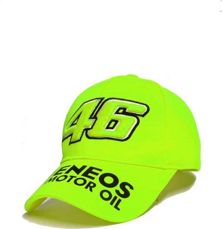 yellow and green cap
