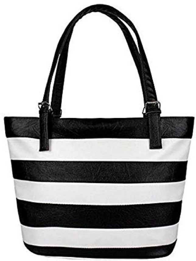 white black handbags