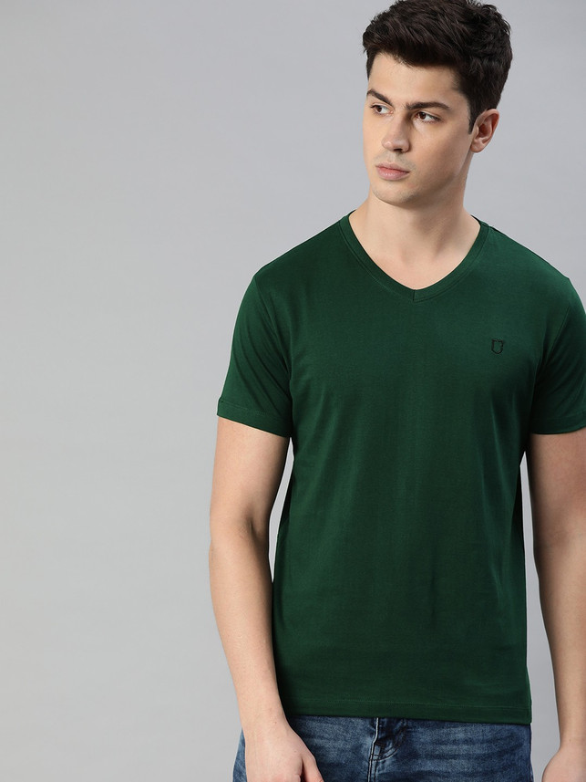 dark green t shirt men
