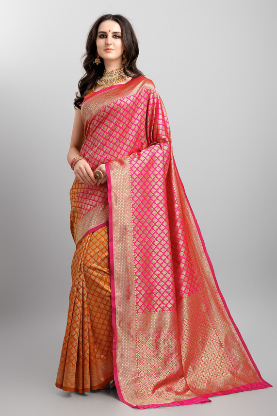 ethnic silk saree