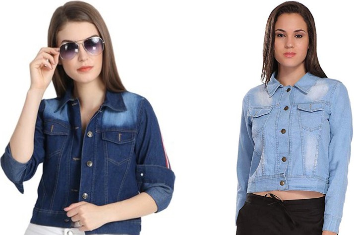 denim jackets for women flipkart