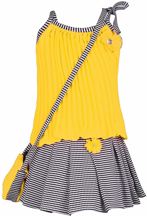 WOW BABE Girls Party(Festive) Top Skirt 