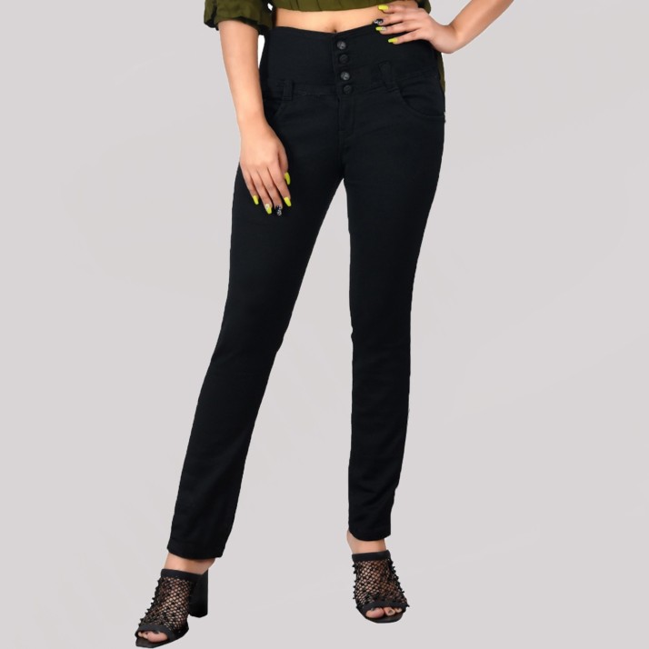 black jeans for women flipkart