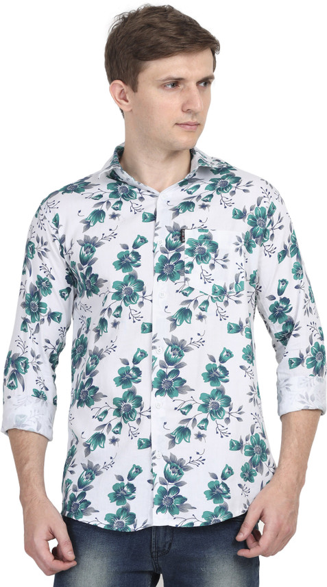 Even \u0026 ODD Men Floral Print Casual 