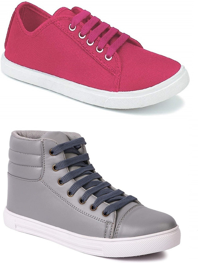 colorful high top shoes