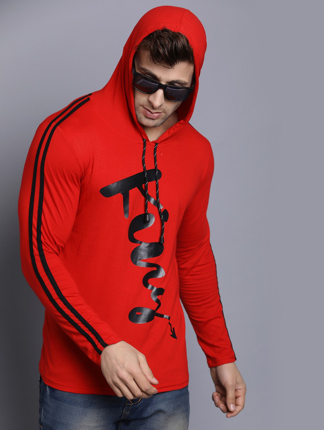 red t shirt flipkart