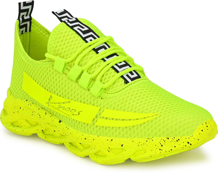 mens neon running shoes