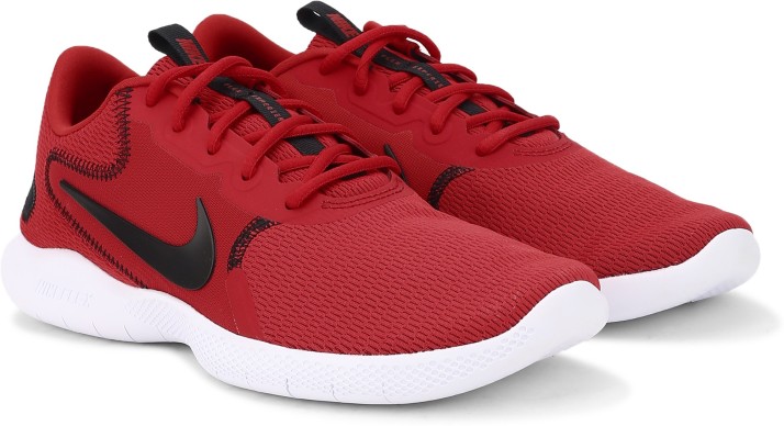 red nike flex shoes