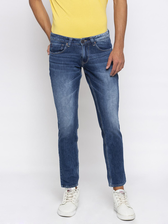 Spykar Skinny Men Blue Jeans - Buy 