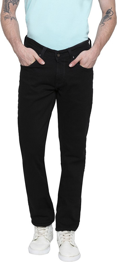 spykar black jeans online