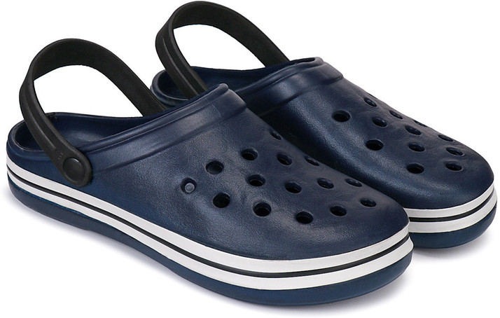 Men blue clogs clearance