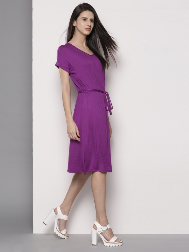 dorothy perkins purple dress