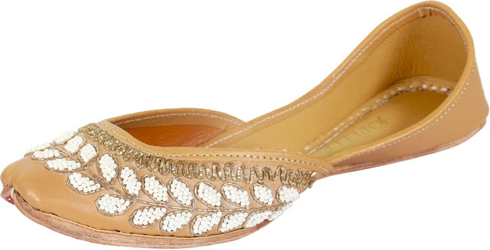 leather mojari for womens