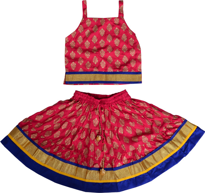 choli dress for baby girl