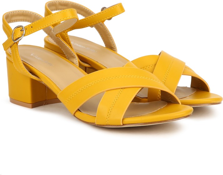 yellow heels online