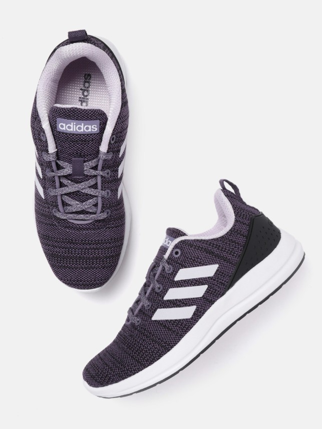 adidas purple black shoes