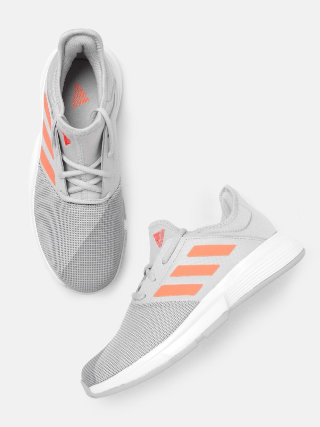 adidas grey orange shoes