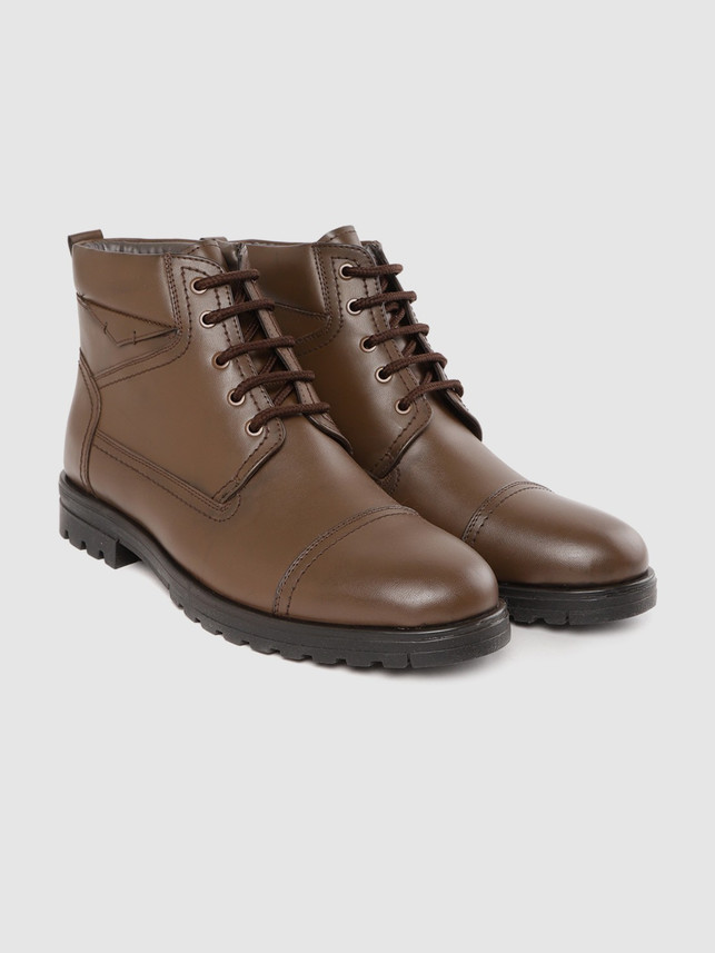 coffee brown boots