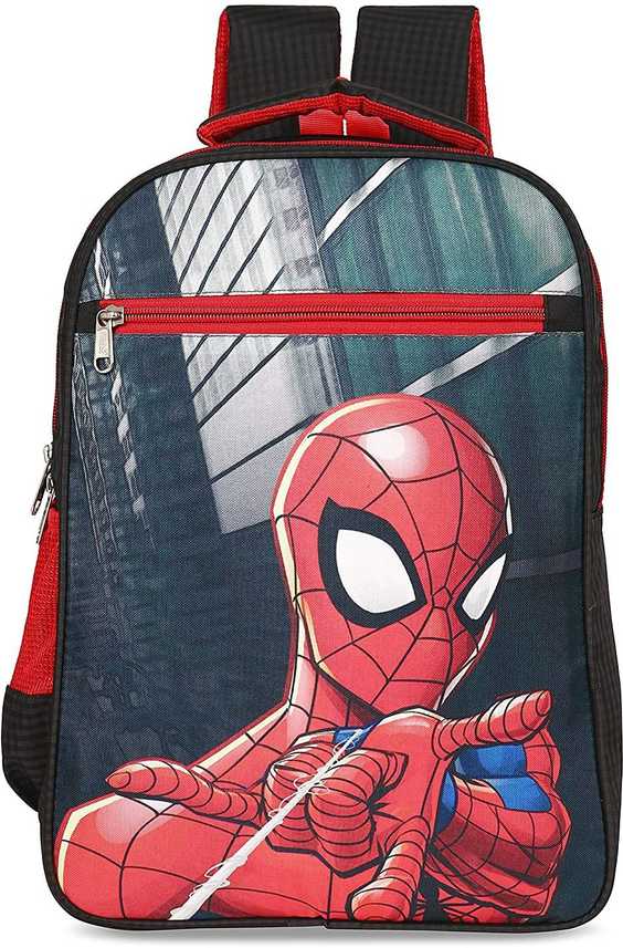 Priority Spiderman 32 Liter Black Kid S Casual School 32 L Backpack Black Price In India Flipkart Com