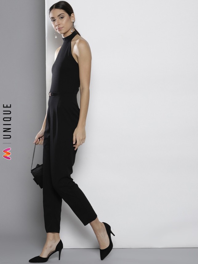 black jumpsuit flipkart