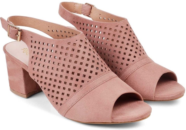 tresmode Women Pink Heels - Buy 