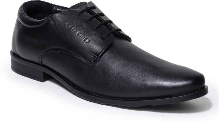 redchief men's leather formal shoes