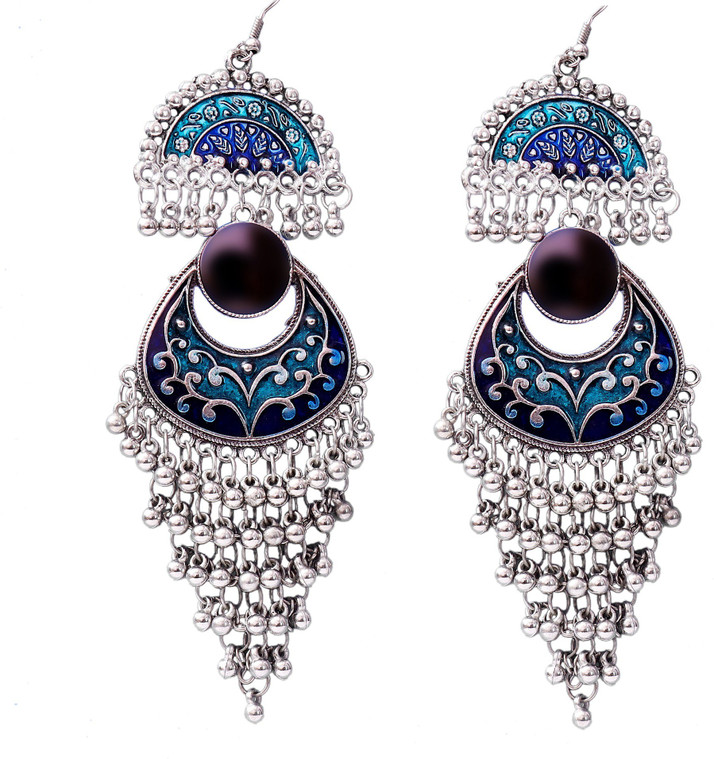 flipkart long earrings