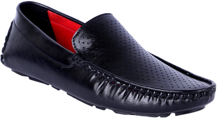 black loafer shoes flipkart