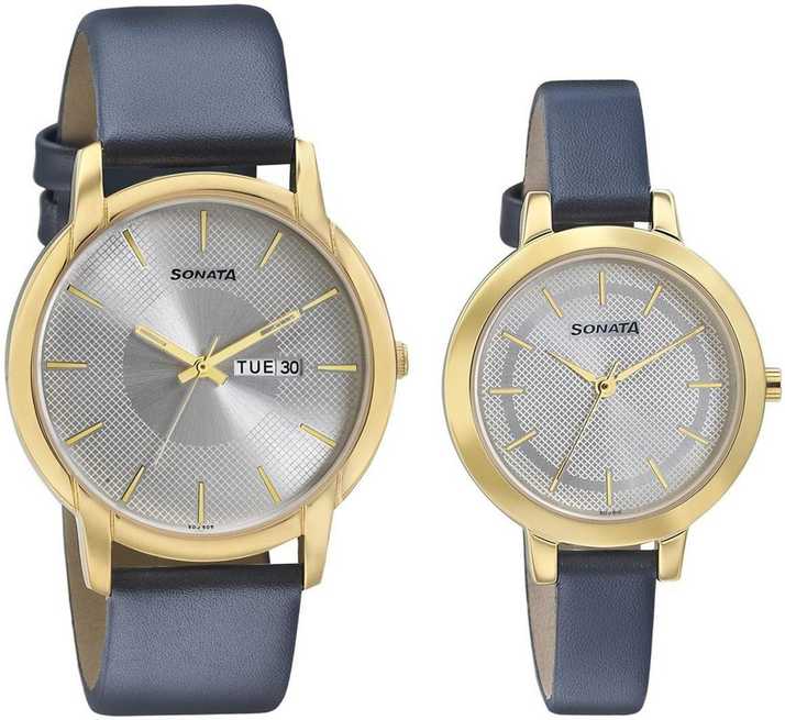 Sonata Nn770318141yl02 Analog Watch For Couple Buy Sonata Nn770318141yl02 Analog Watch For Couple Nn770318141yl02 Online At Best Prices In India Flipkart Com