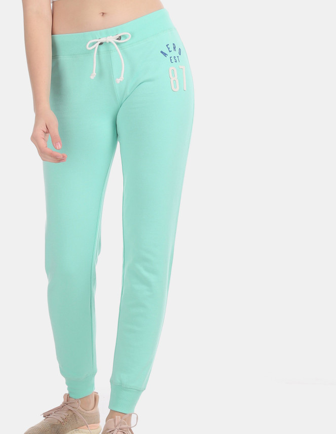 womens green track pants