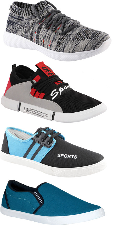 sneakers in memory foam