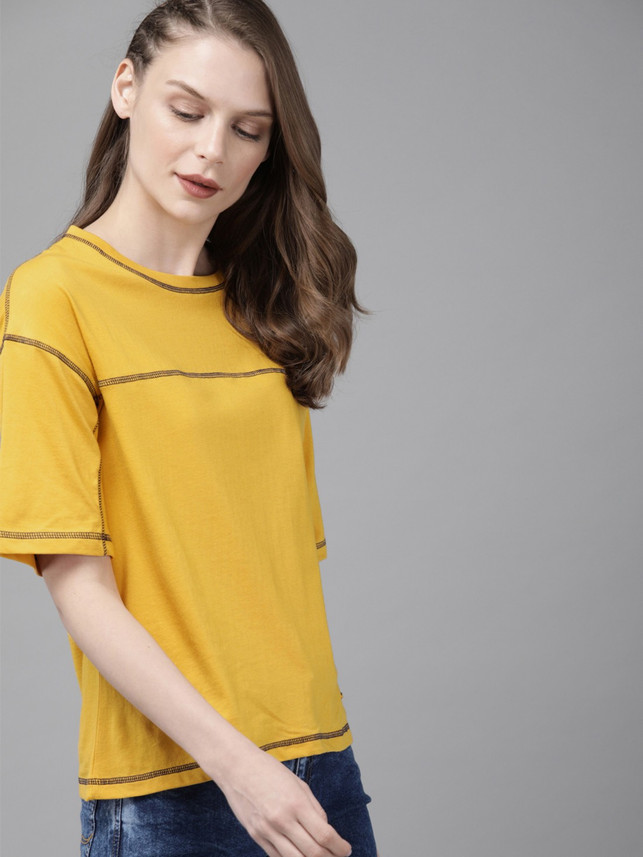 roadster yellow t shirt