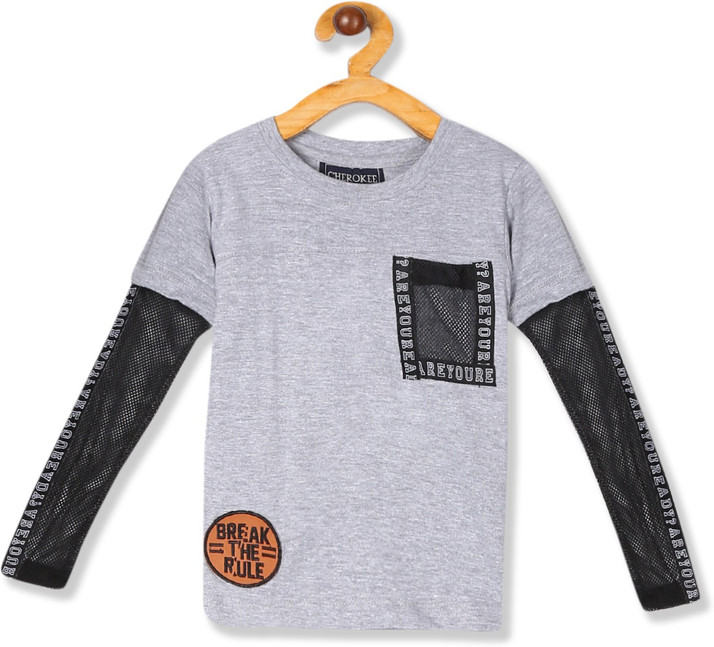 CHEROKEE Boys Graphic Print Pure Cotton 