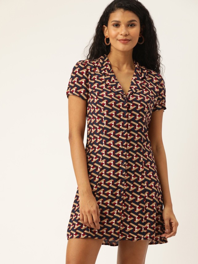 shirt dress flipkart