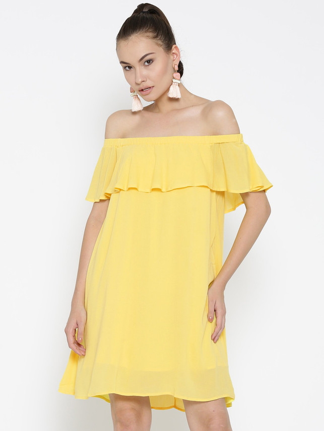 forever 21 yellow dress