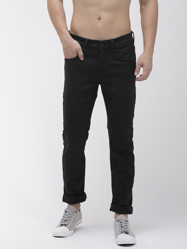 flying machine jeans black