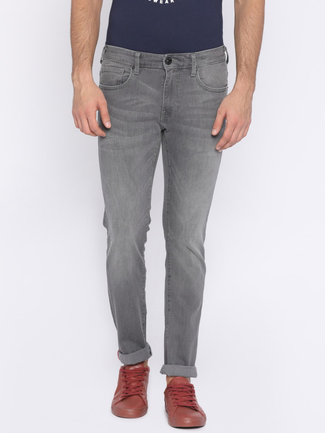 pepe jeans grey slim jeans