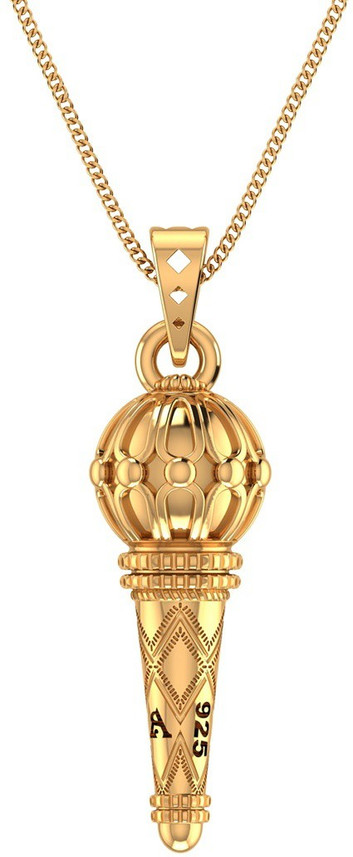 Akshat Sapphire Gold Plated Sterling 