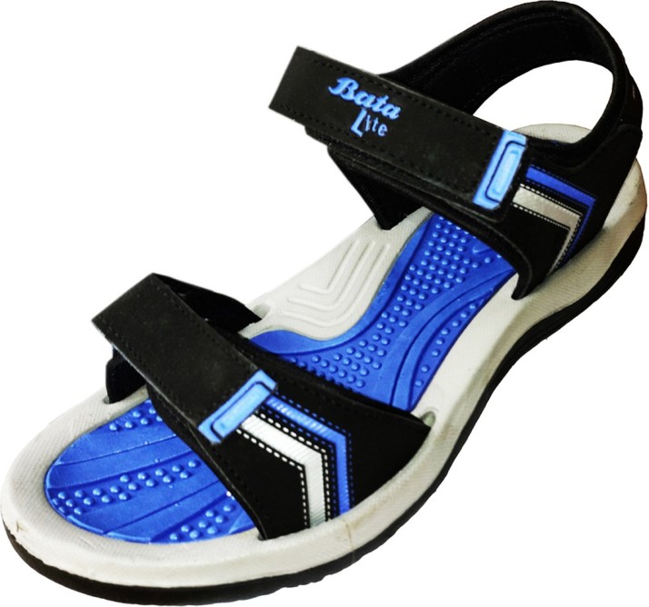 bata blue sandals