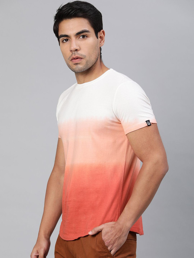Urbano Fashion Ombre Men Round or Crew 
