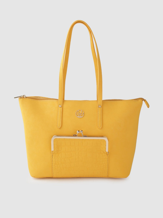 united colors of benetton tote bags