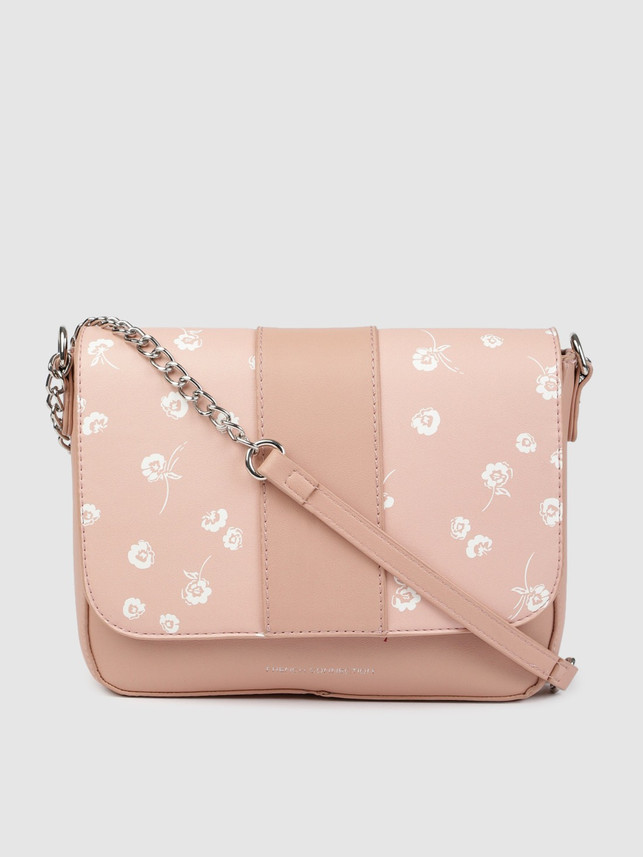 french connection pink bag